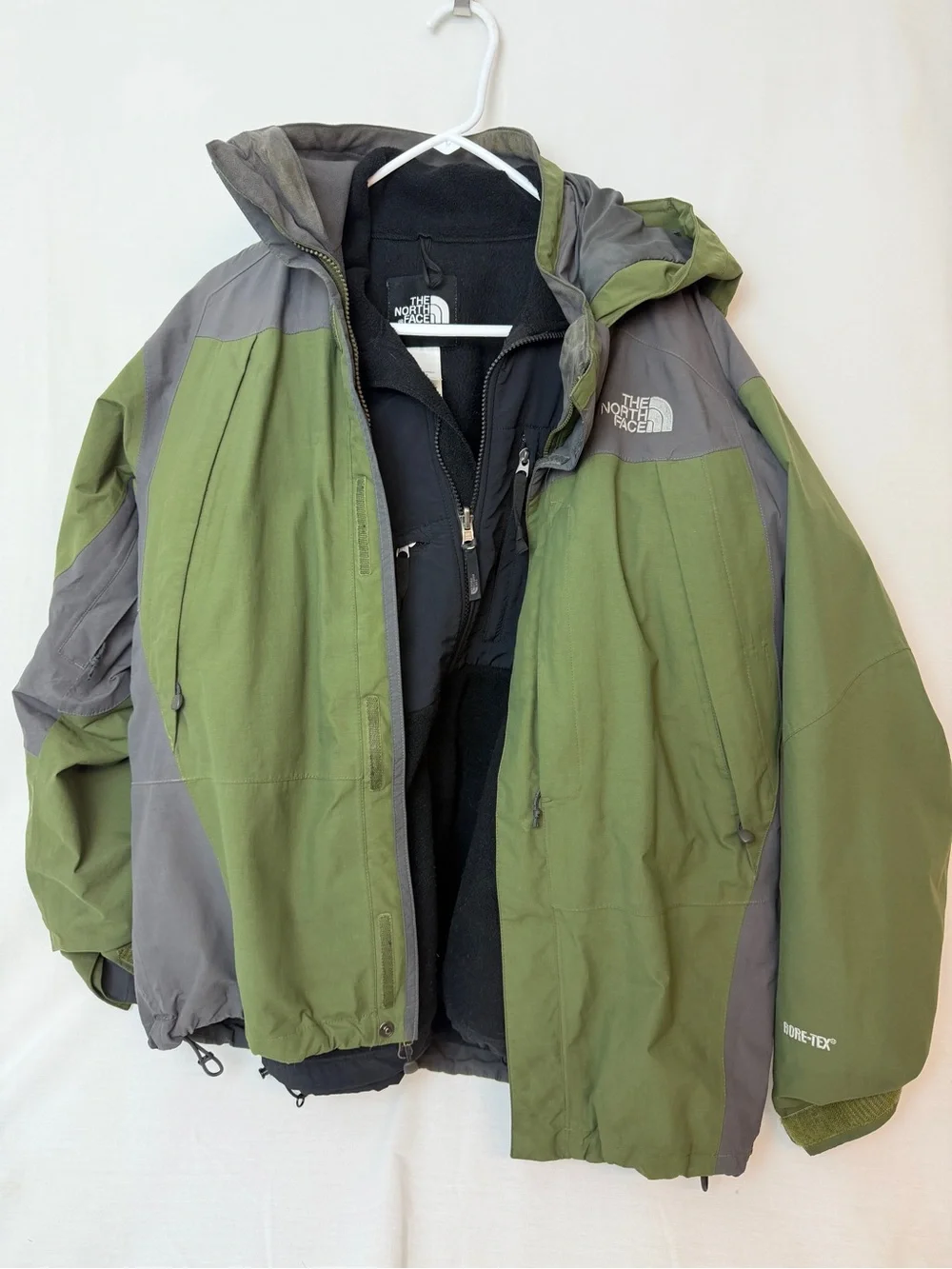 North Face Hyvent Goretex 3 in 1 coat